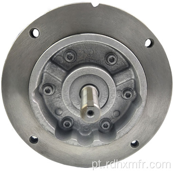 Motor pneumático de palhetas HX2AM-F114.3-15 (montagem em flange NEMA 56C)